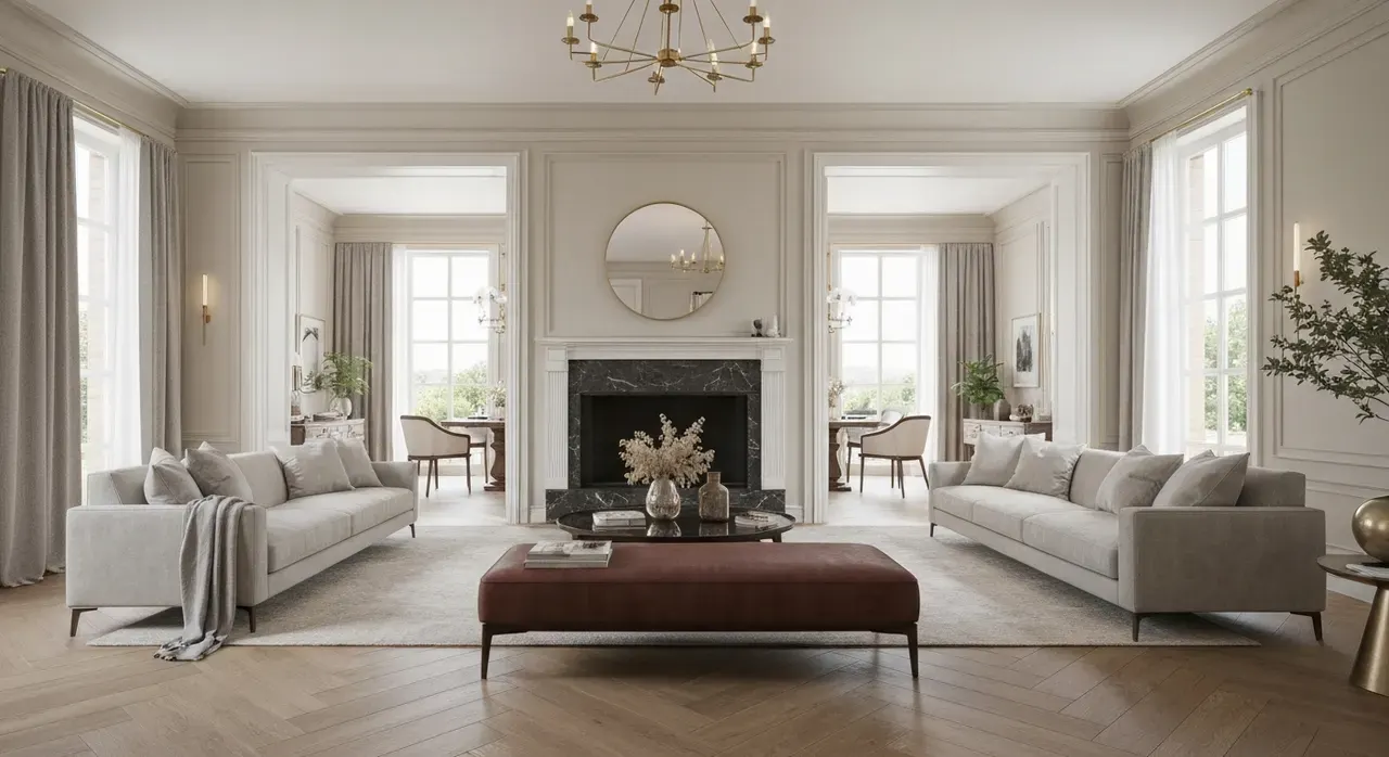 Modern Klassiek woonkamer