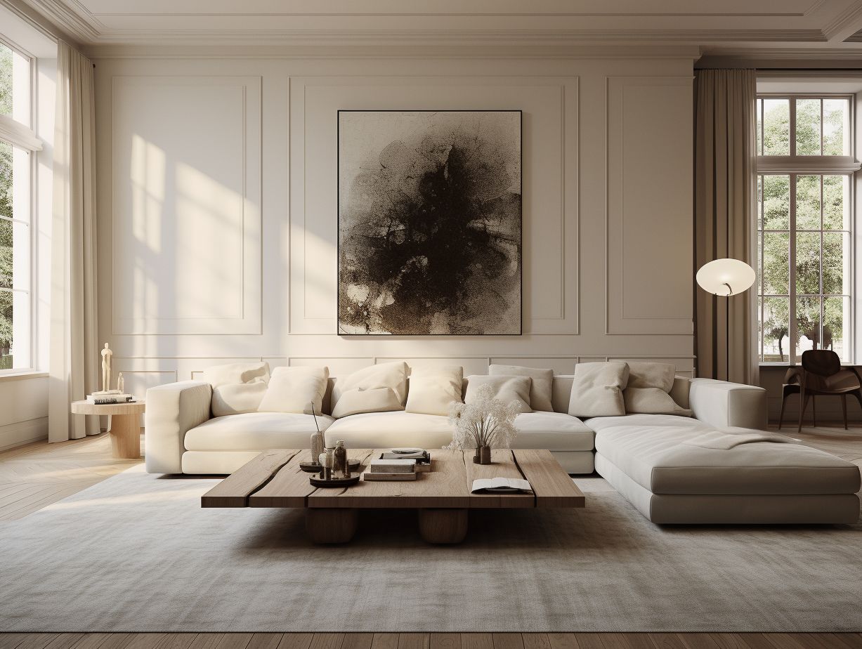 Modern Klassiek Woonkamer - sfeervolle woonkamer 1