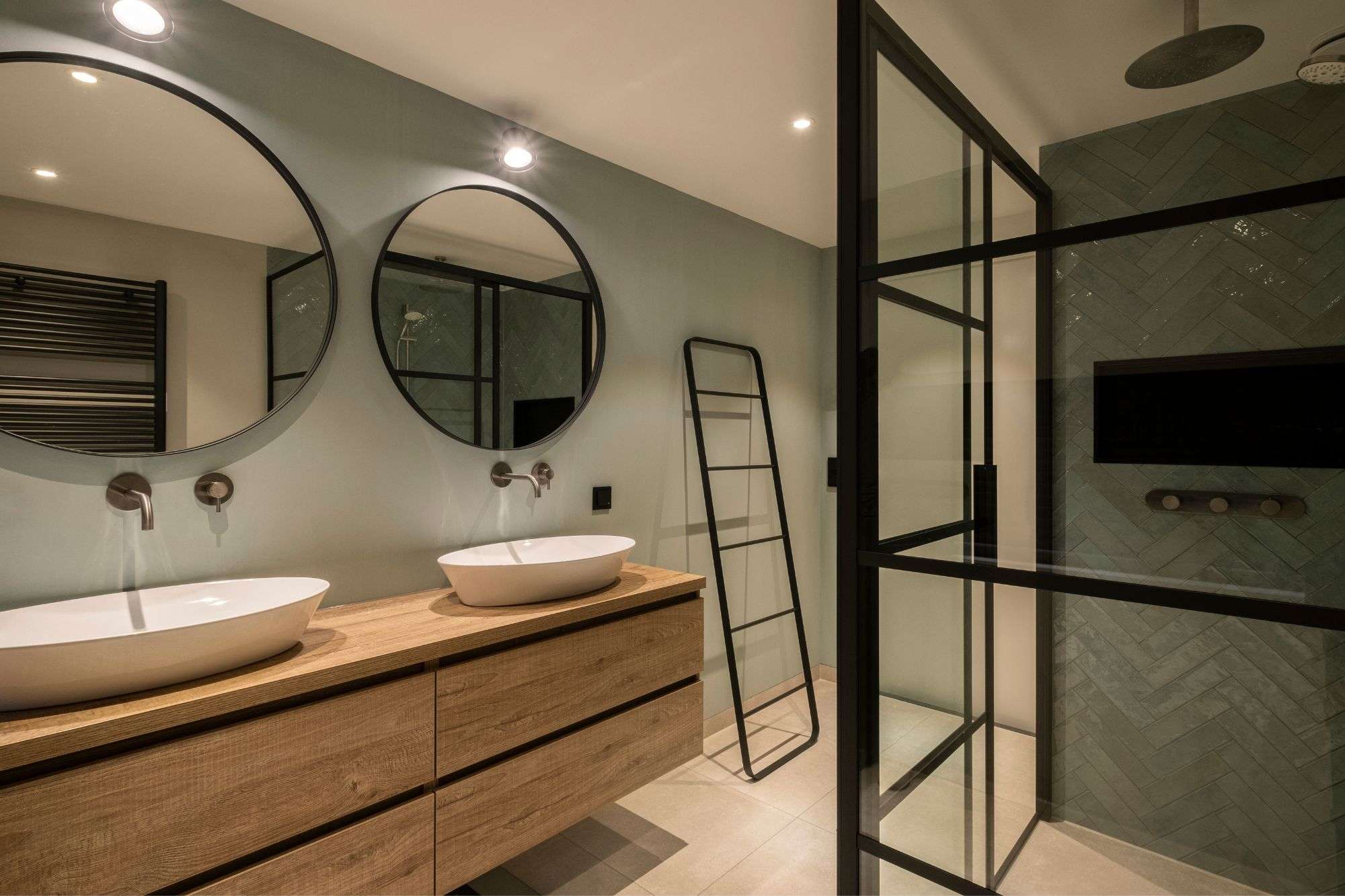 Modern Landelijk Badkamer - sfeervolle badkamer 4