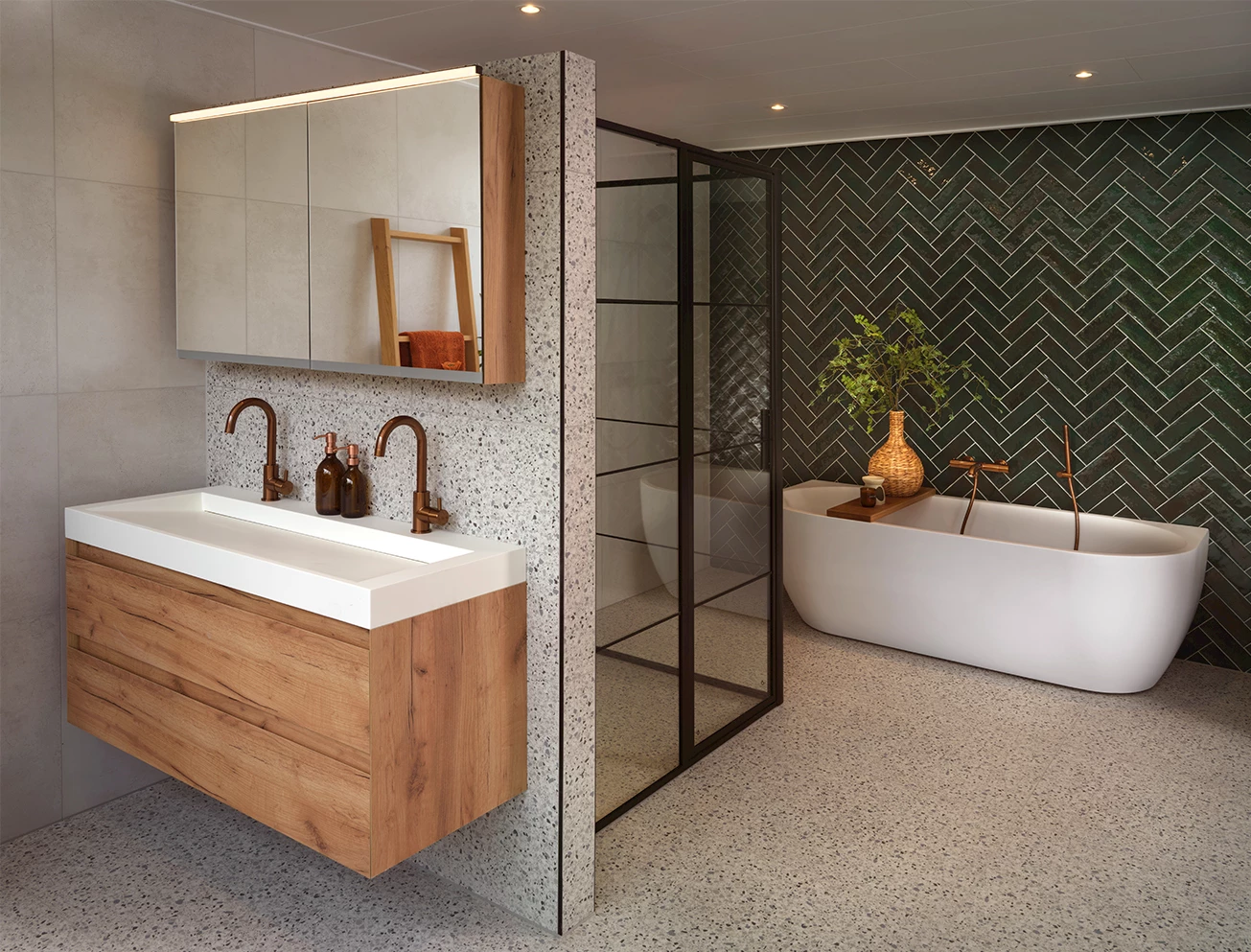 Modern Landelijk Badkamer - sfeervolle badkamer 7