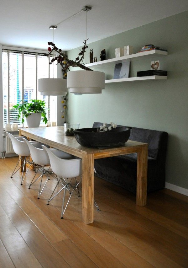 Modern Landelijk Eetkamer - sfeervolle eetkamer 14