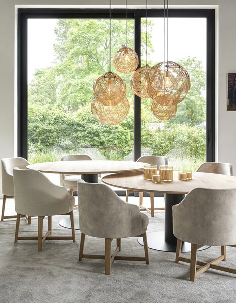 Modern Landelijk Eetkamer - sfeervolle eetkamer 4