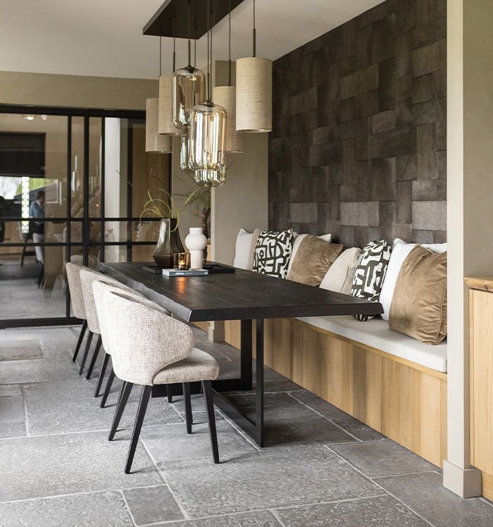 Modern Landelijk Eetkamer - sfeervolle eetkamer 5