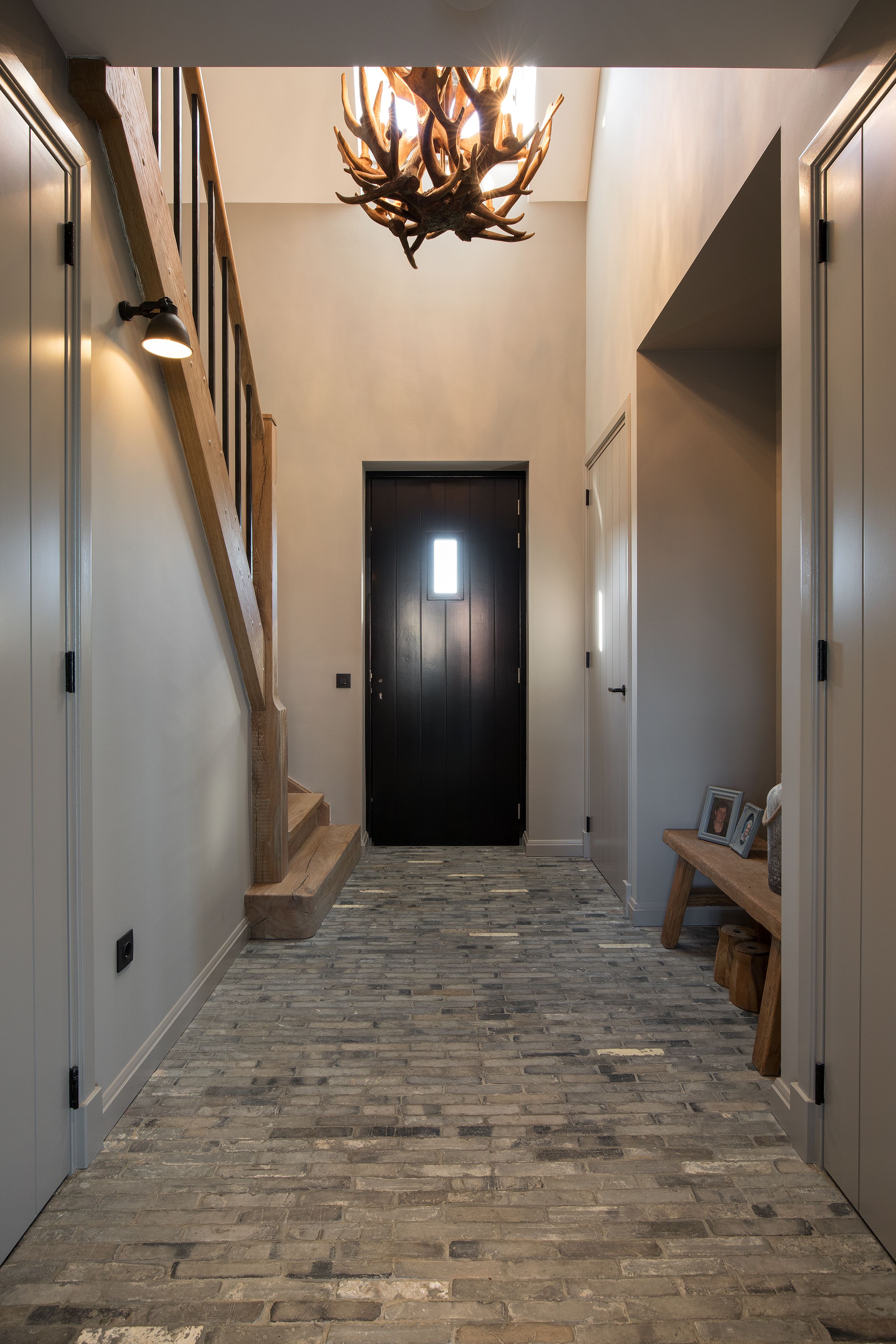 Modern Landelijk Hal - sfeervolle hal 7
