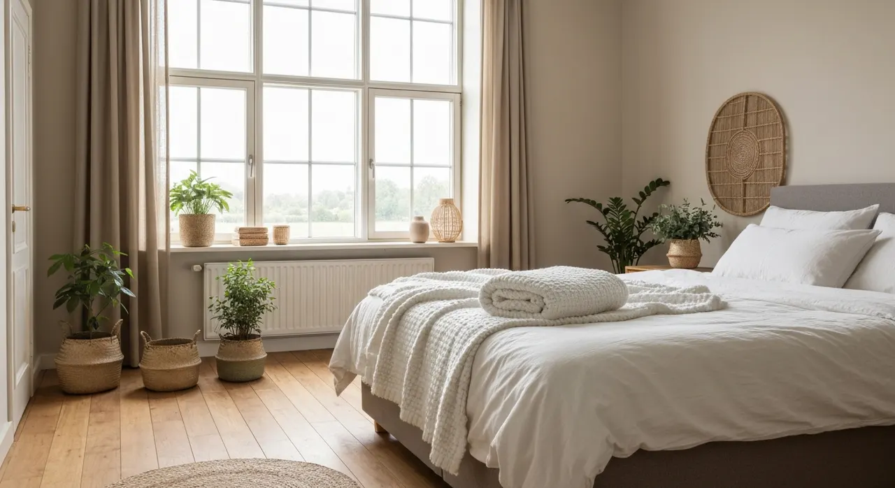 Modern Landelijk slaapkamer