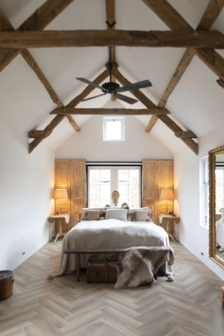 Modern Landelijk Slaapkamer - sfeervolle slaapkamer 1