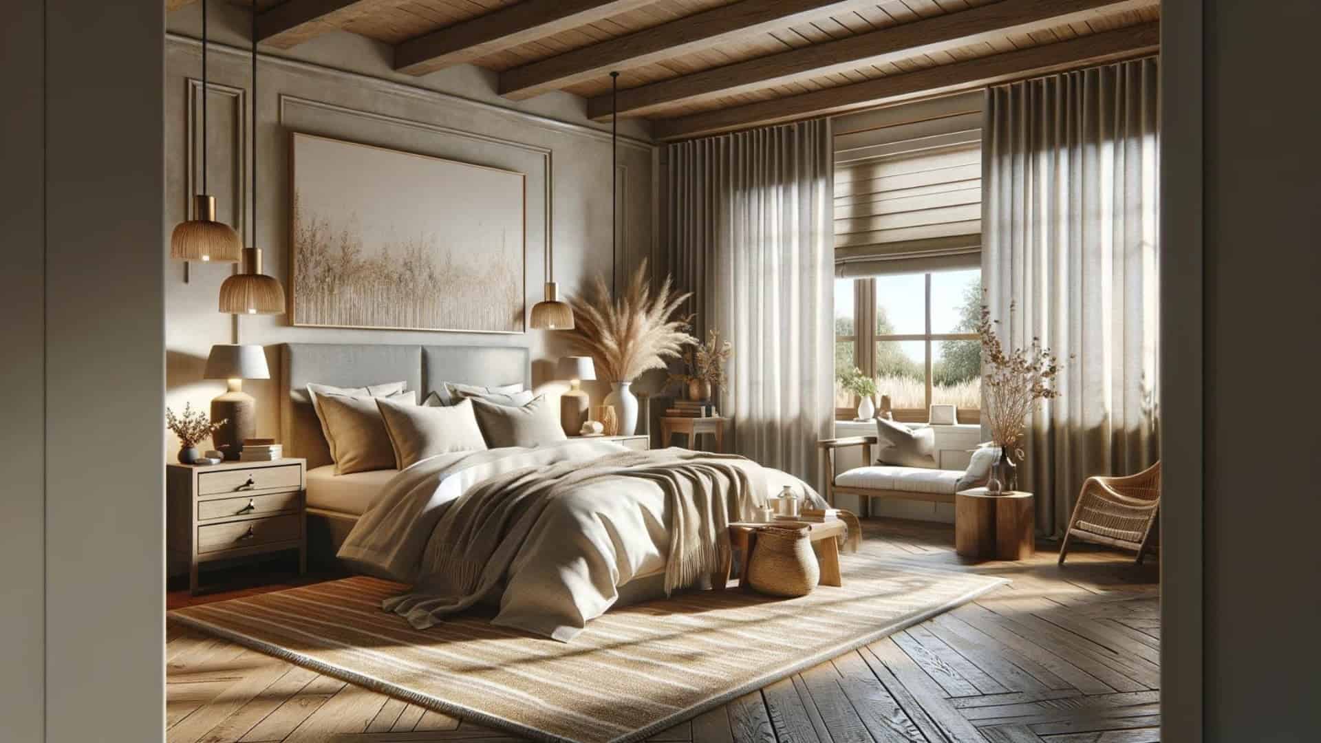 Modern Landelijk Slaapkamer - sfeervolle slaapkamer 13