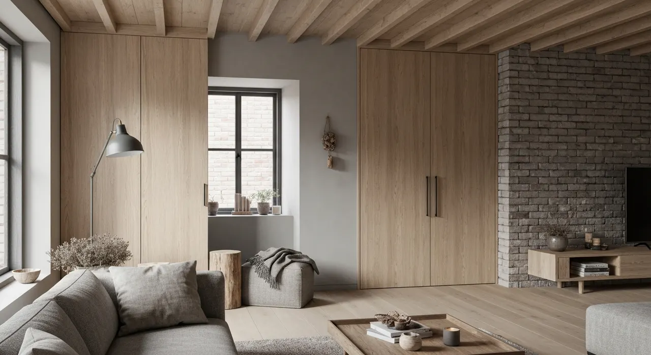 Modern Landelijk Woonkamer - inrichting en decoratie