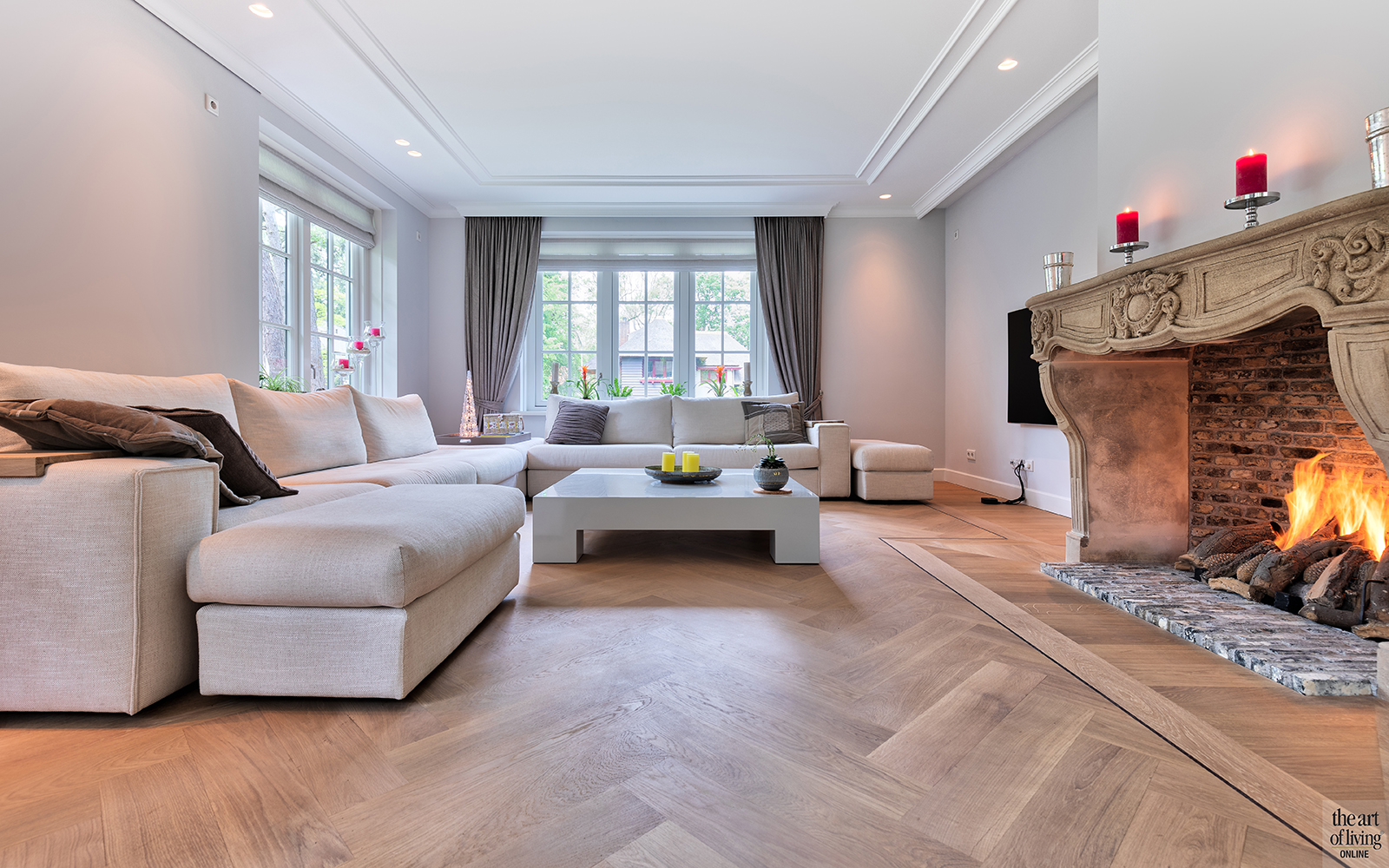 Modern Landelijk Woonkamer - sfeervolle woonkamer 5