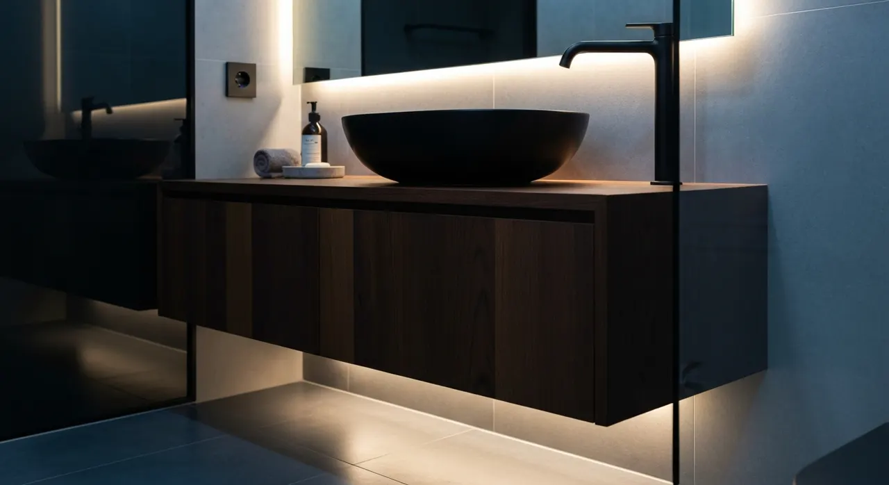Moody Interieur Badkamer - kleurenpalet en sfeer