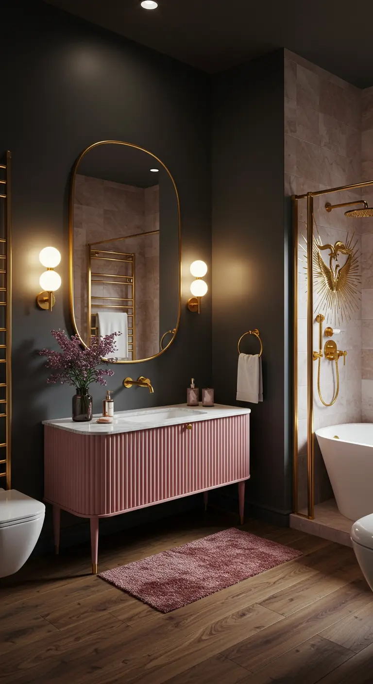 Moody Interieur Badkamer - sfeervolle badkamer 12