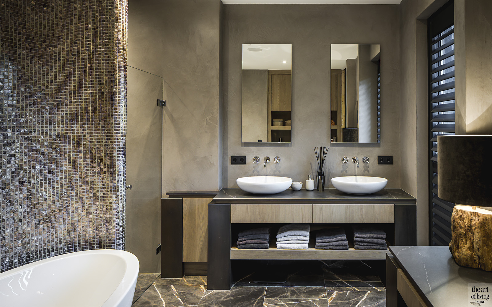 Moody Interieur Badkamer - sfeervolle badkamer 15