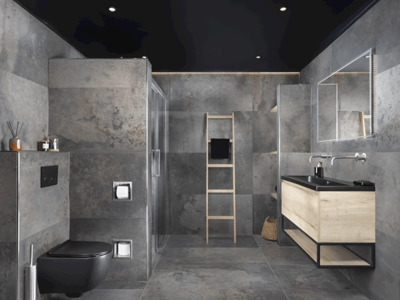 Moody Interieur Badkamer - sfeervolle badkamer 19