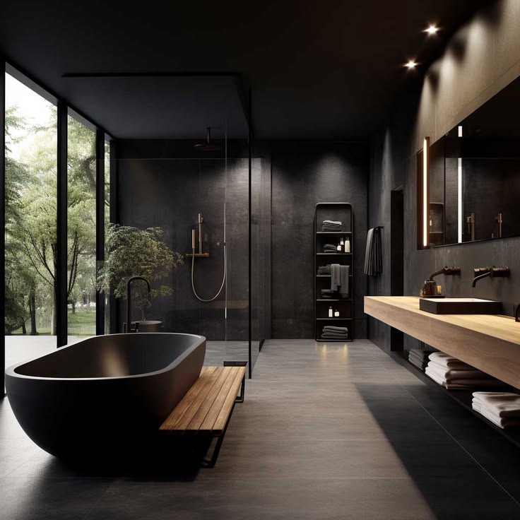 Moody Interieur Badkamer - sfeervolle badkamer 3