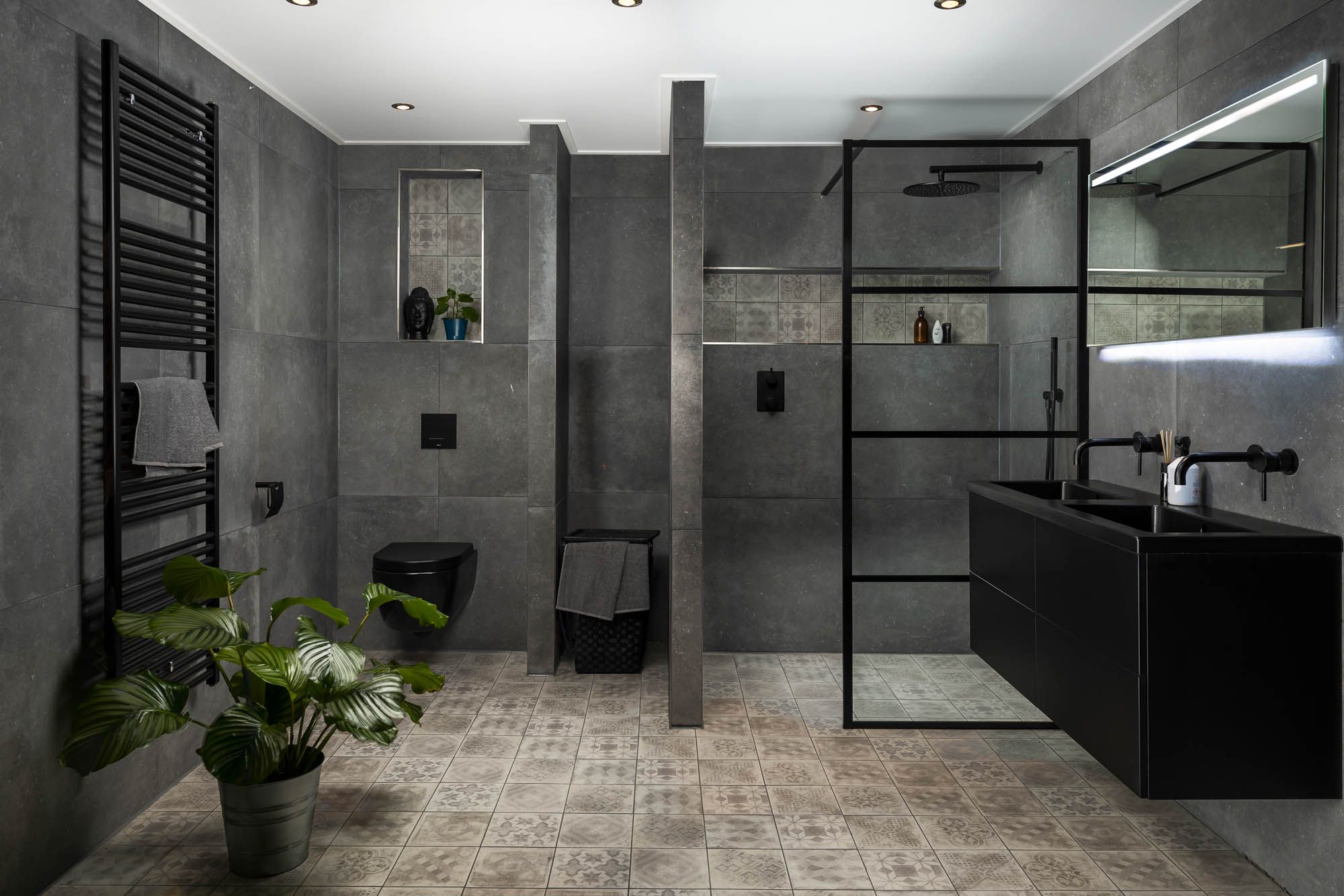 Moody Interieur Badkamer - sfeervolle badkamer 5