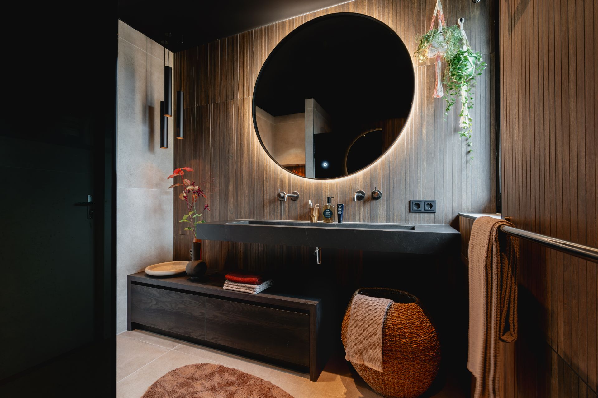 Moody Interieur Badkamer - sfeervolle badkamer 7