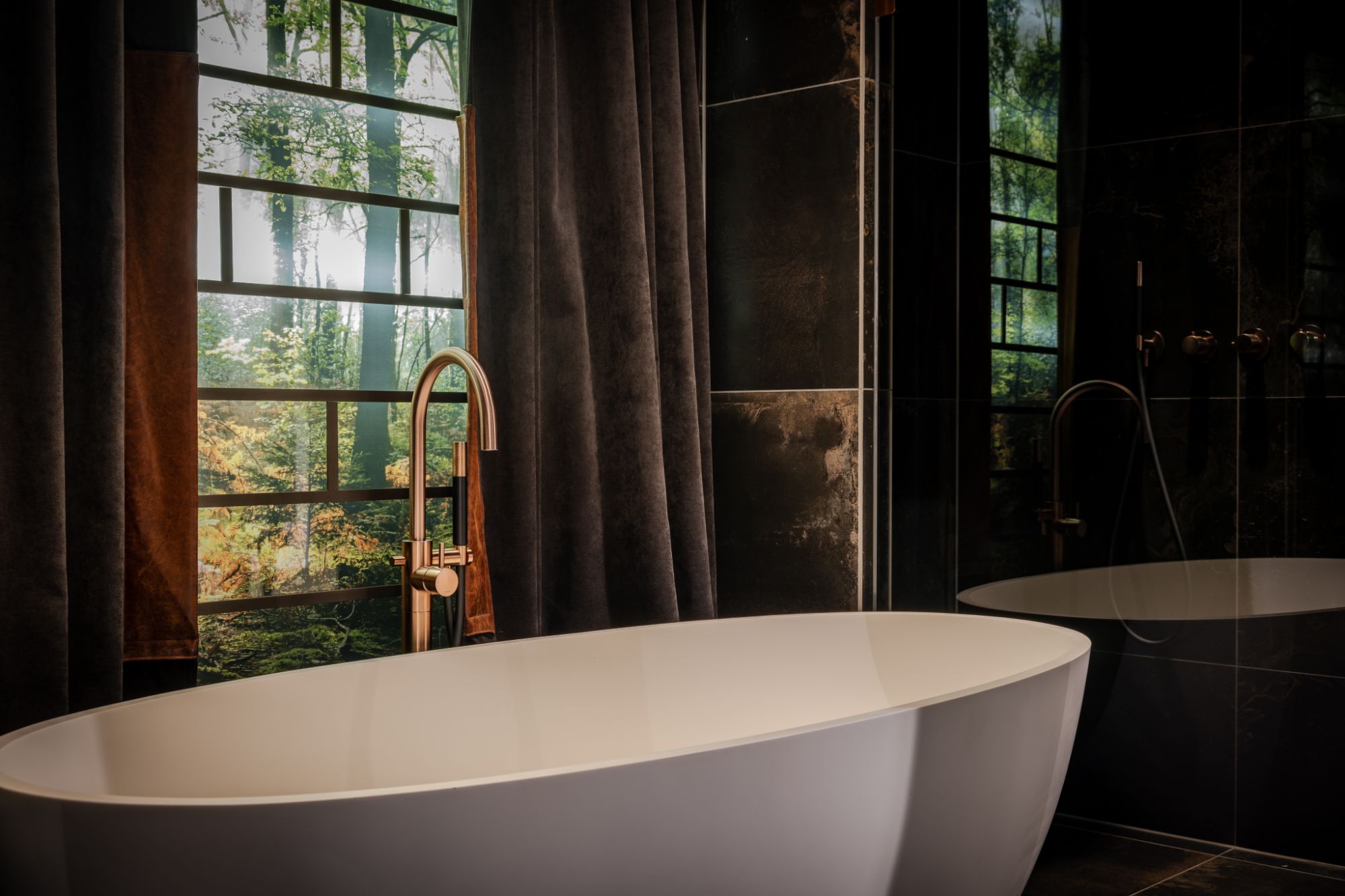 Moody Interieur Badkamer - sfeervolle badkamer 9