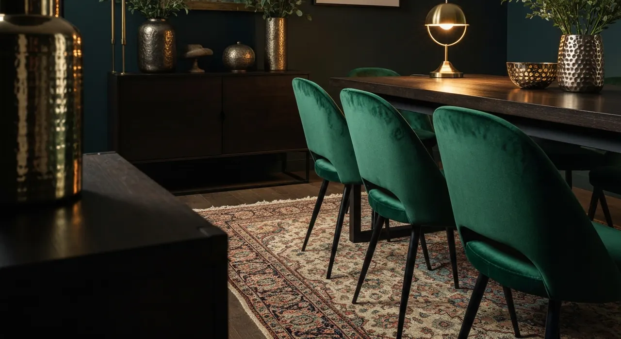 Moody Interieur Eetkamer - kleurenpalet en sfeer