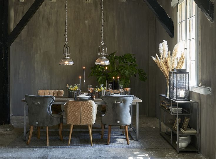 Moody Interieur Eetkamer - sfeervolle eetkamer 10