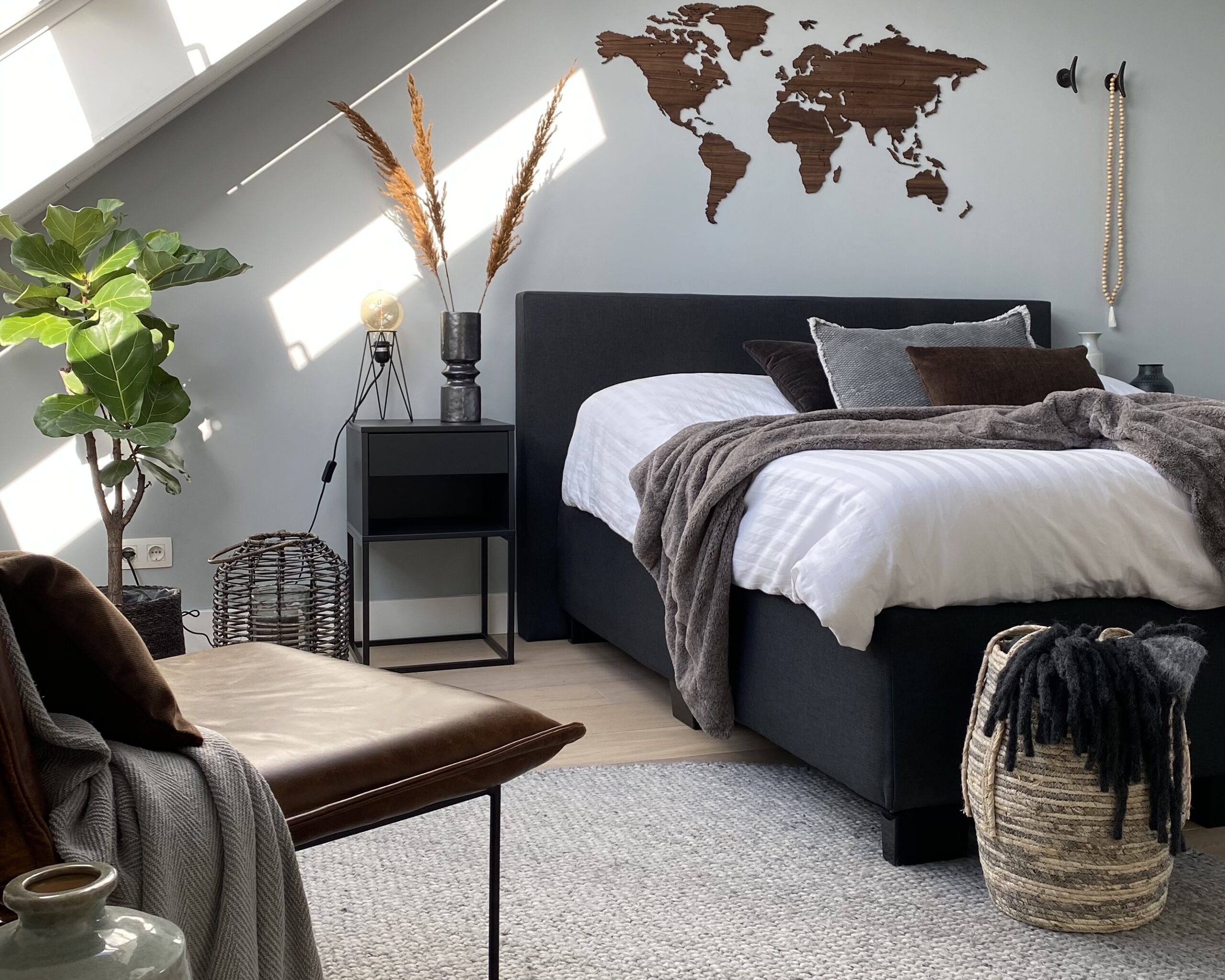 Moody Interieur Slaapkamer - sfeervolle slaapkamer 10