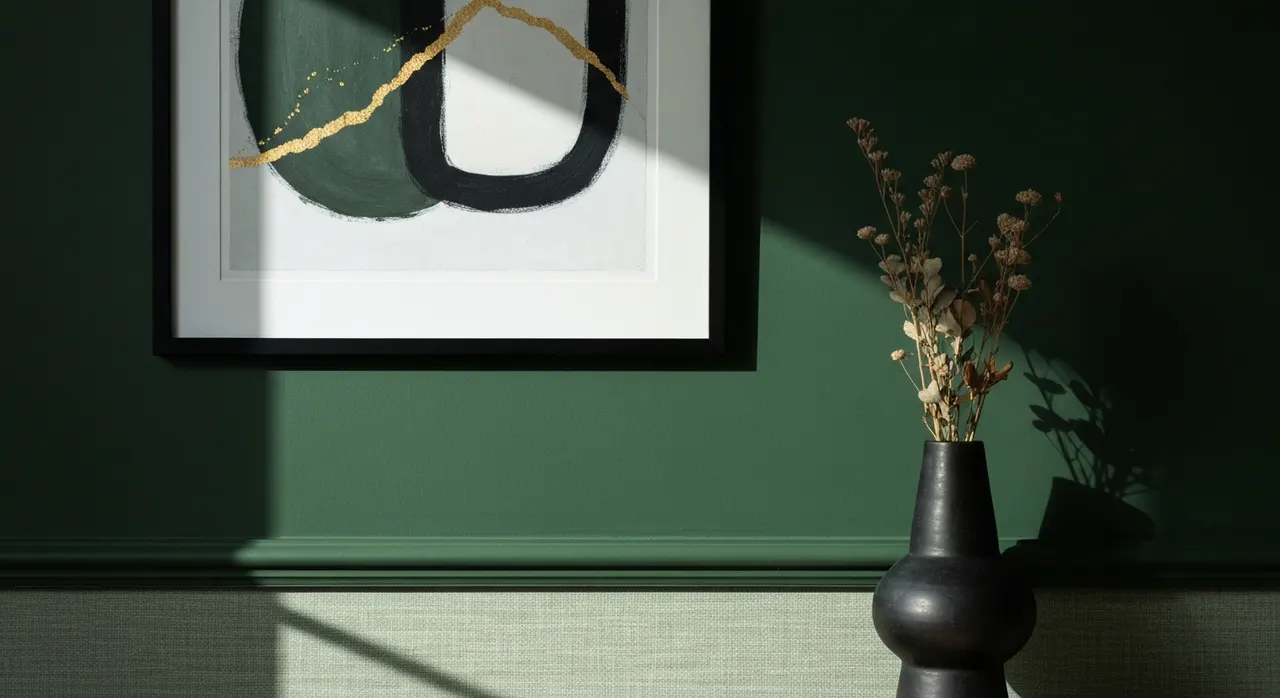Moody Interieur Werkkamer - detail van materialen en textuur