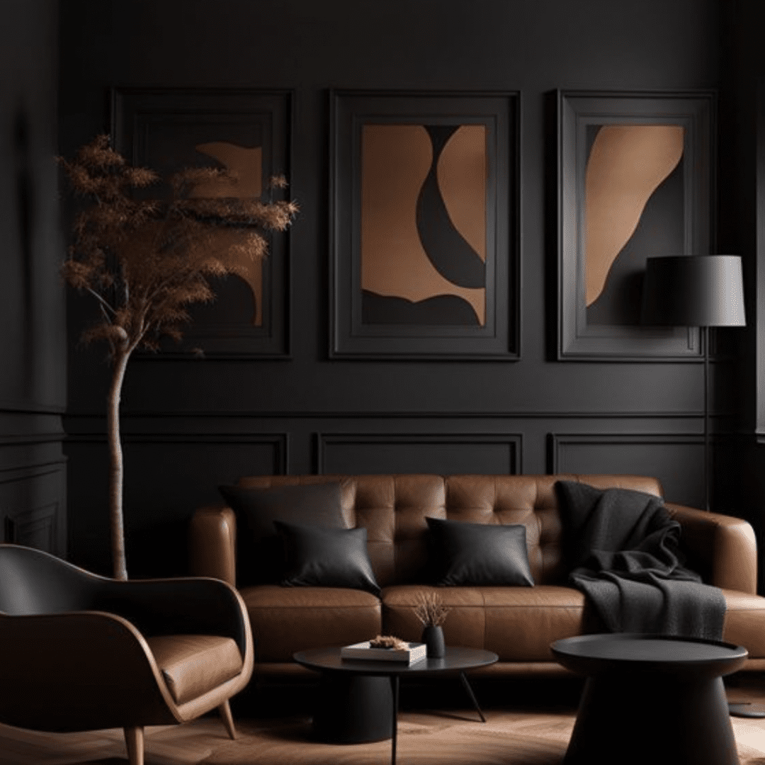 Moody Interieur Woonkamer - sfeervolle woonkamer 1