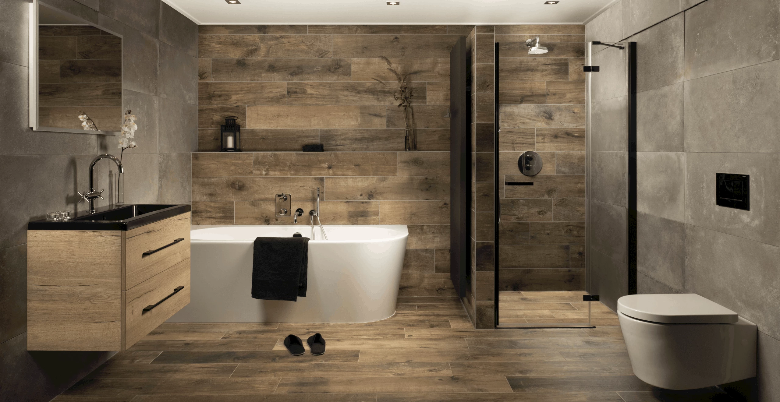 Natural Living Badkamer - sfeervolle badkamer 11