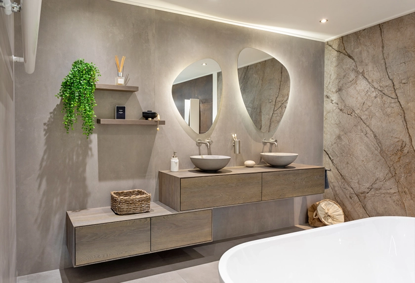 Natural Living Badkamer - sfeervolle badkamer 14