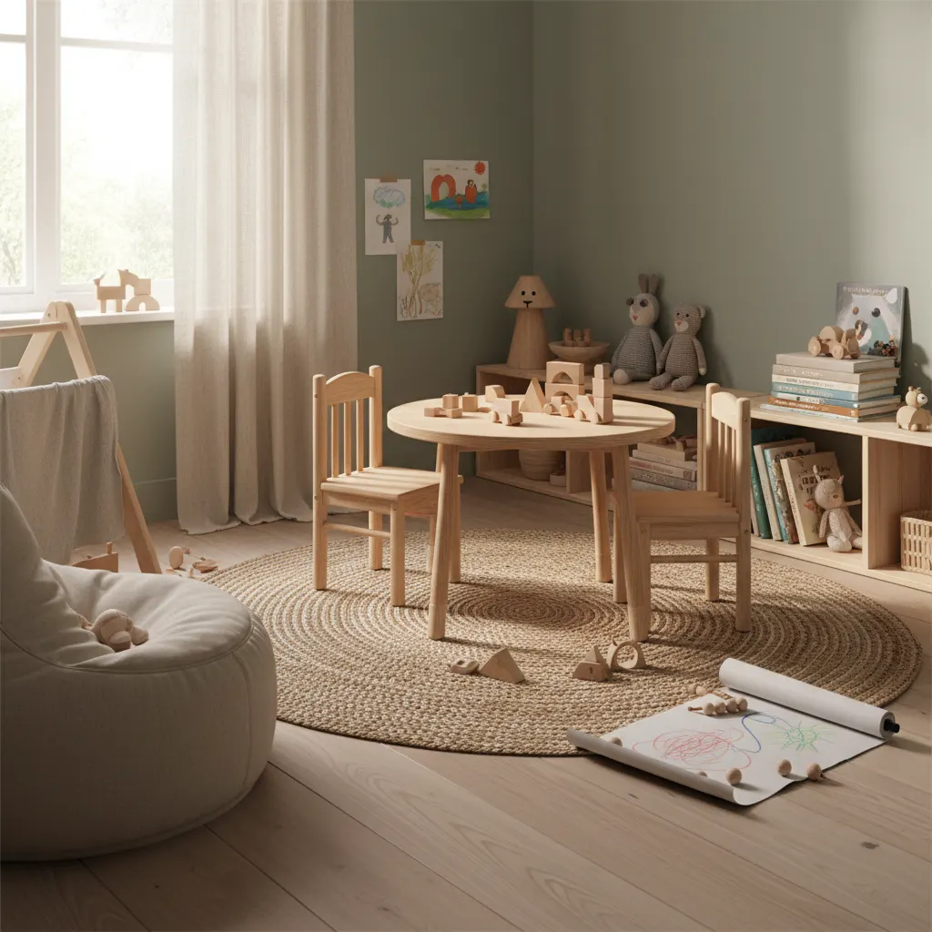 Natural Living Kinderkamer - kleurenpalet en sfeer