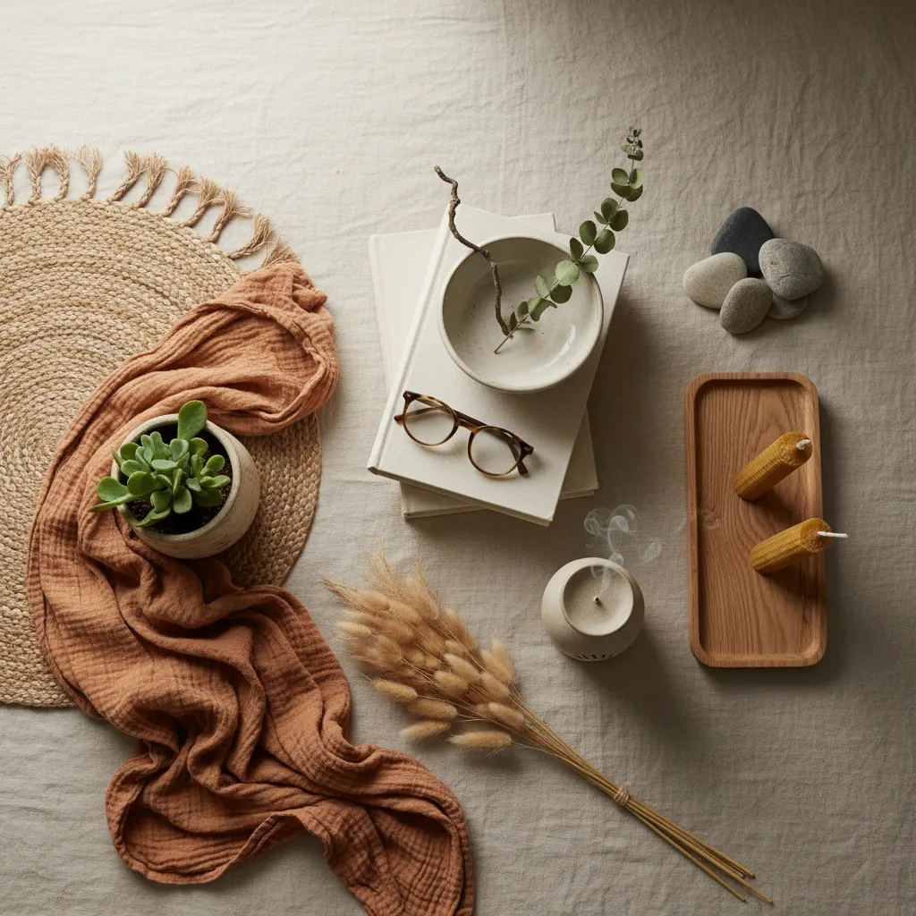 Natural Living Werkkamer - inrichting en decoratie