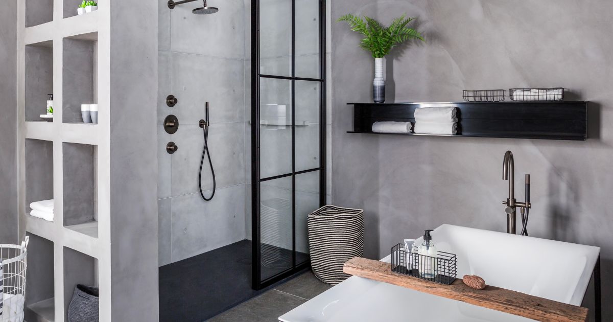 New Raw Badkamer - sfeervolle badkamer 17