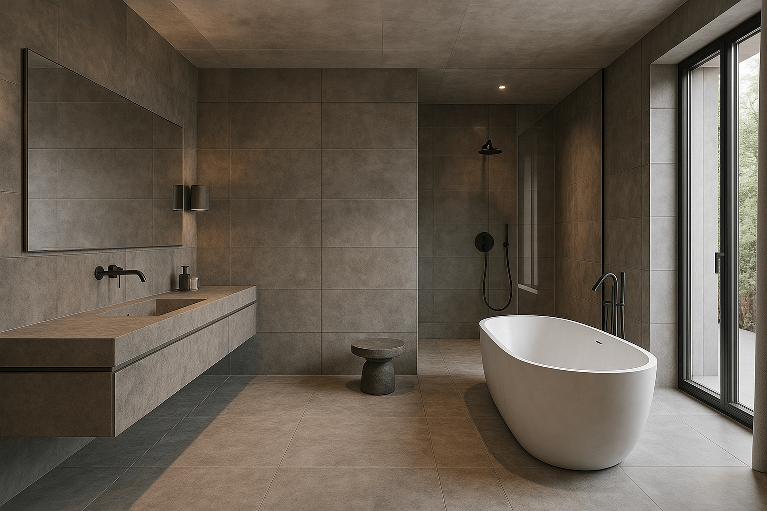 New Raw Badkamer - sfeervolle badkamer 6