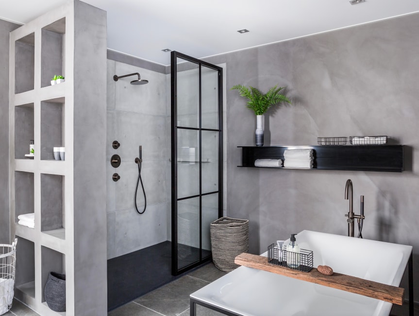 New Raw Badkamer - sfeervolle badkamer 7