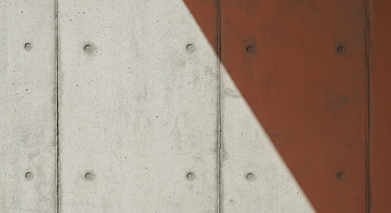 New Raw Hal - detail van materialen en textuur