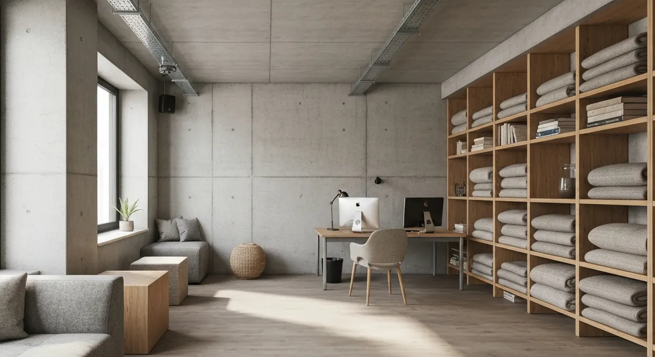 New Raw Werkkamer - inrichting en decoratie