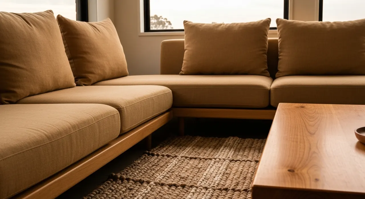 New Raw Woonkamer - kleurenpalet en sfeer