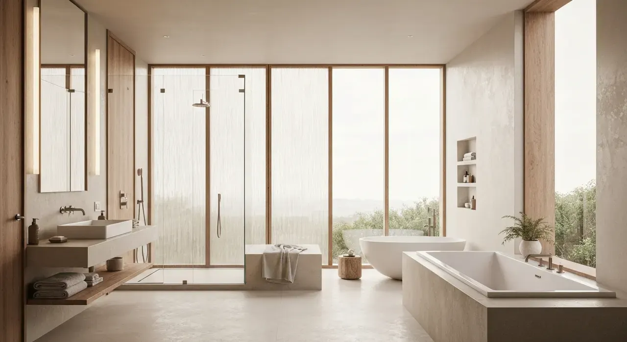 Organic Modern badkamer