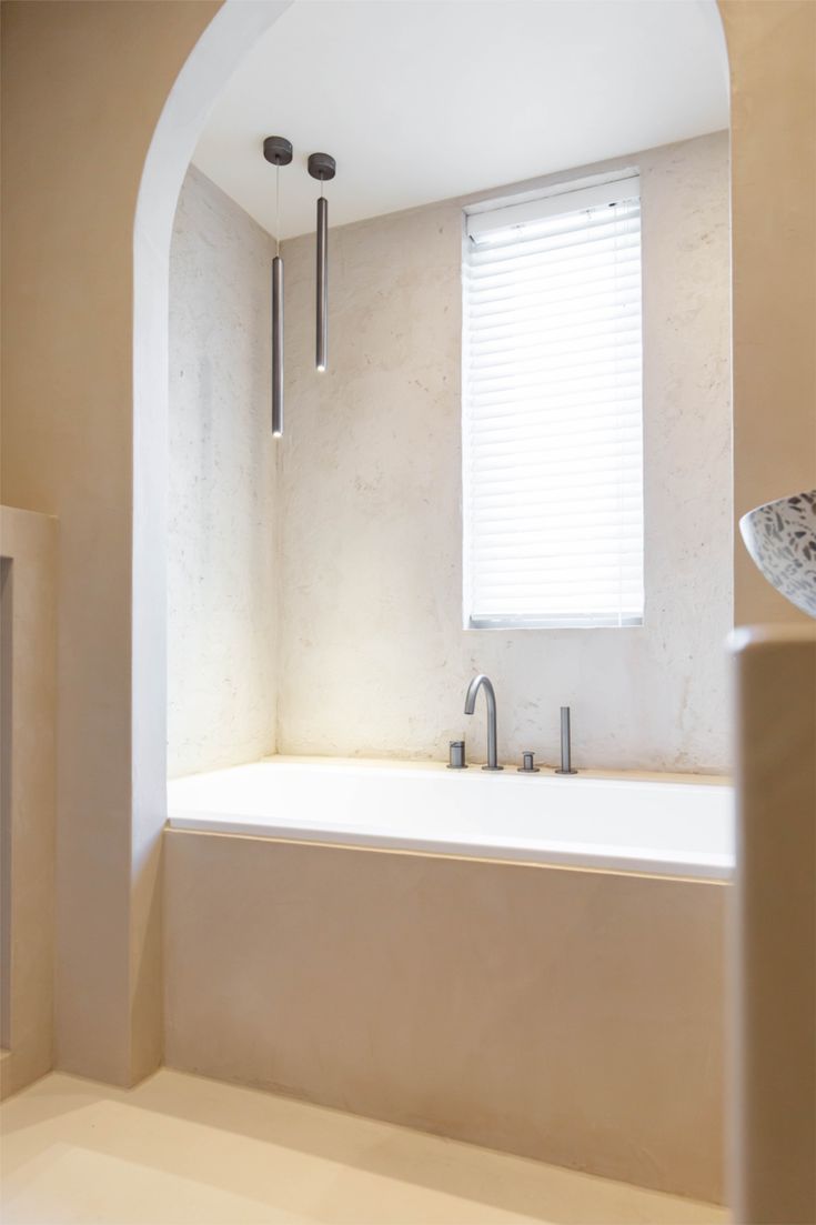 Organic Modern Badkamer - sfeervolle badkamer 9