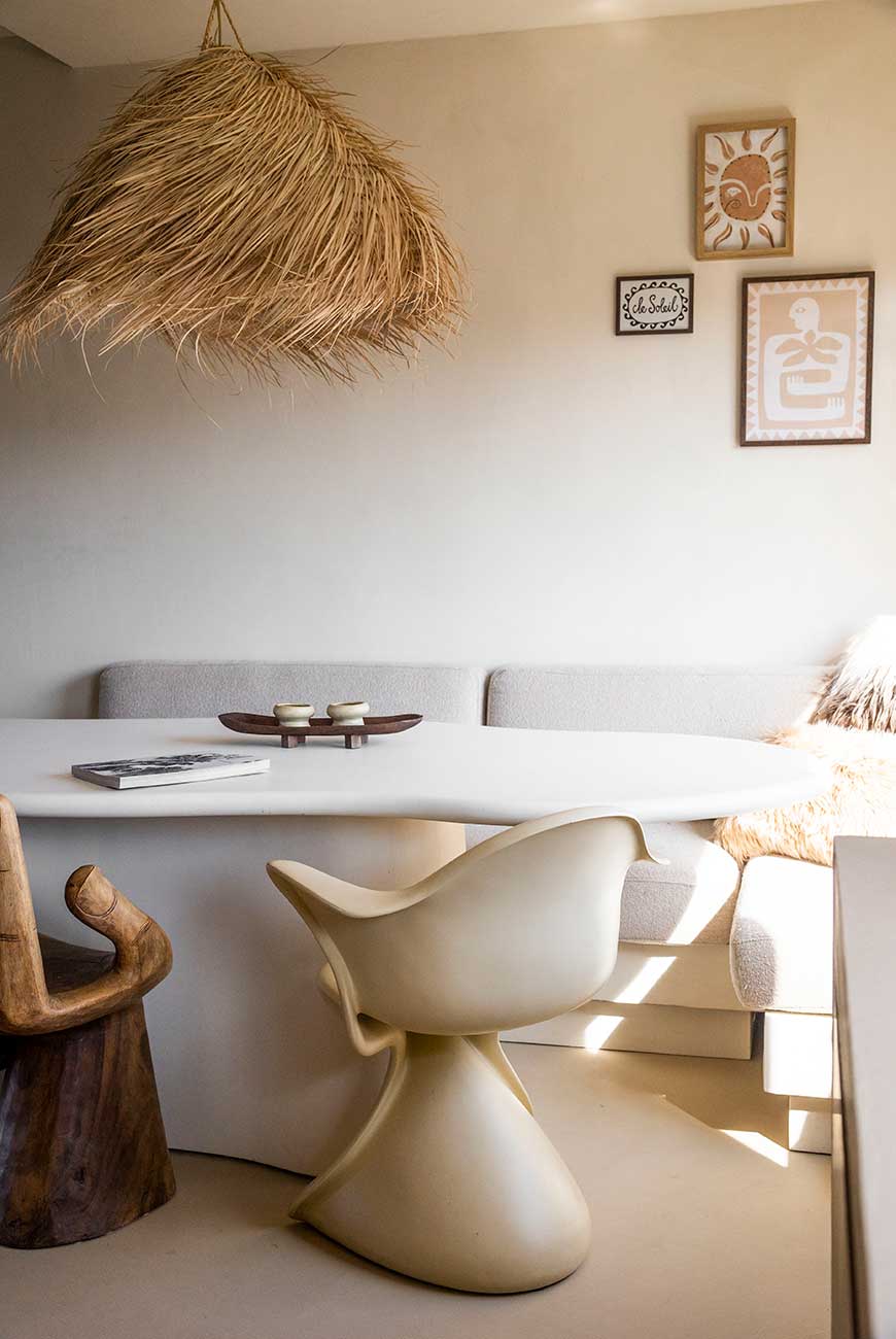 Organic Modern Eetkamer - sfeervolle eetkamer 3