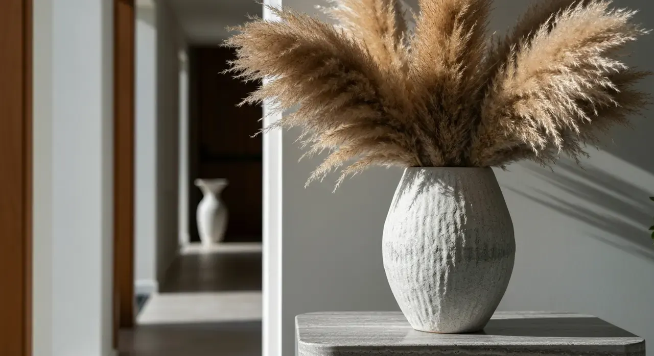 Organic Modern Hal - detail van materialen en textuur