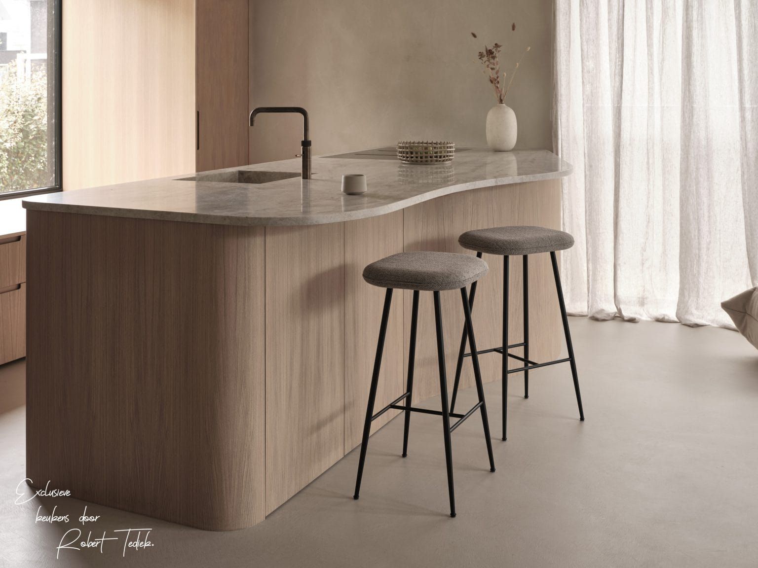 Organic Modern Keuken - sfeervolle keuken 16