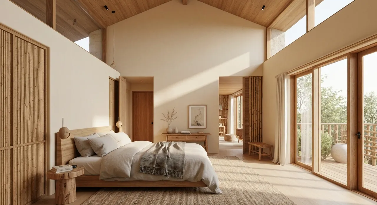 Organic Modern slaapkamer