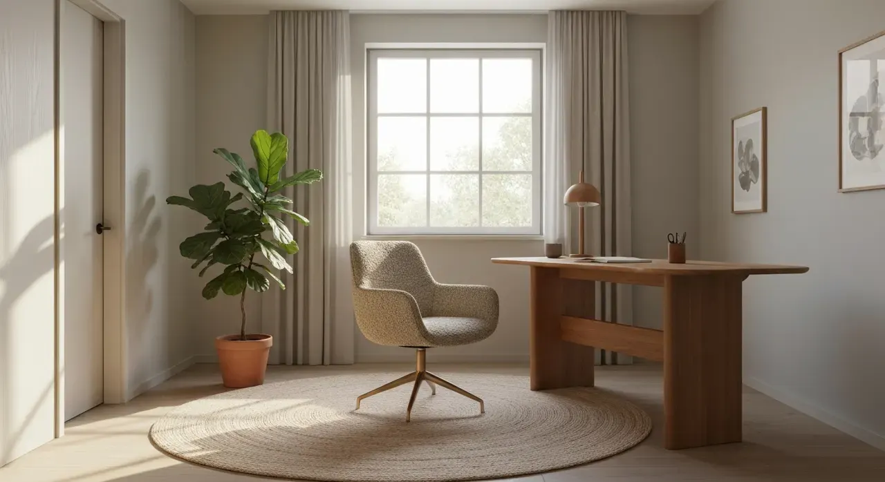 Organic Modern werkkamer