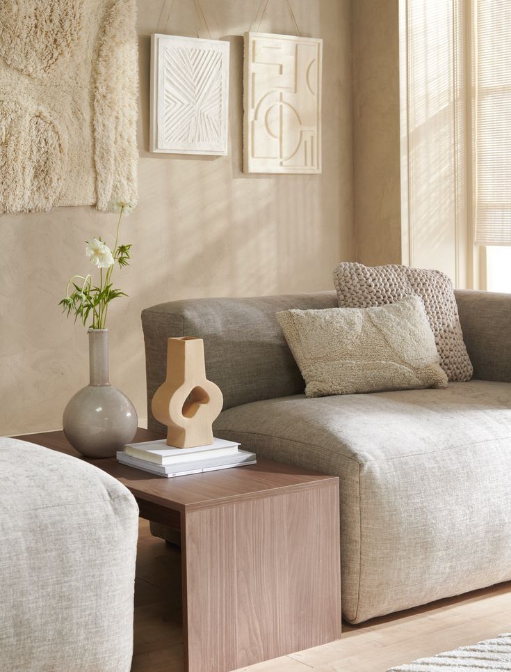 Organic Modern Woonkamer - sfeervolle woonkamer 13