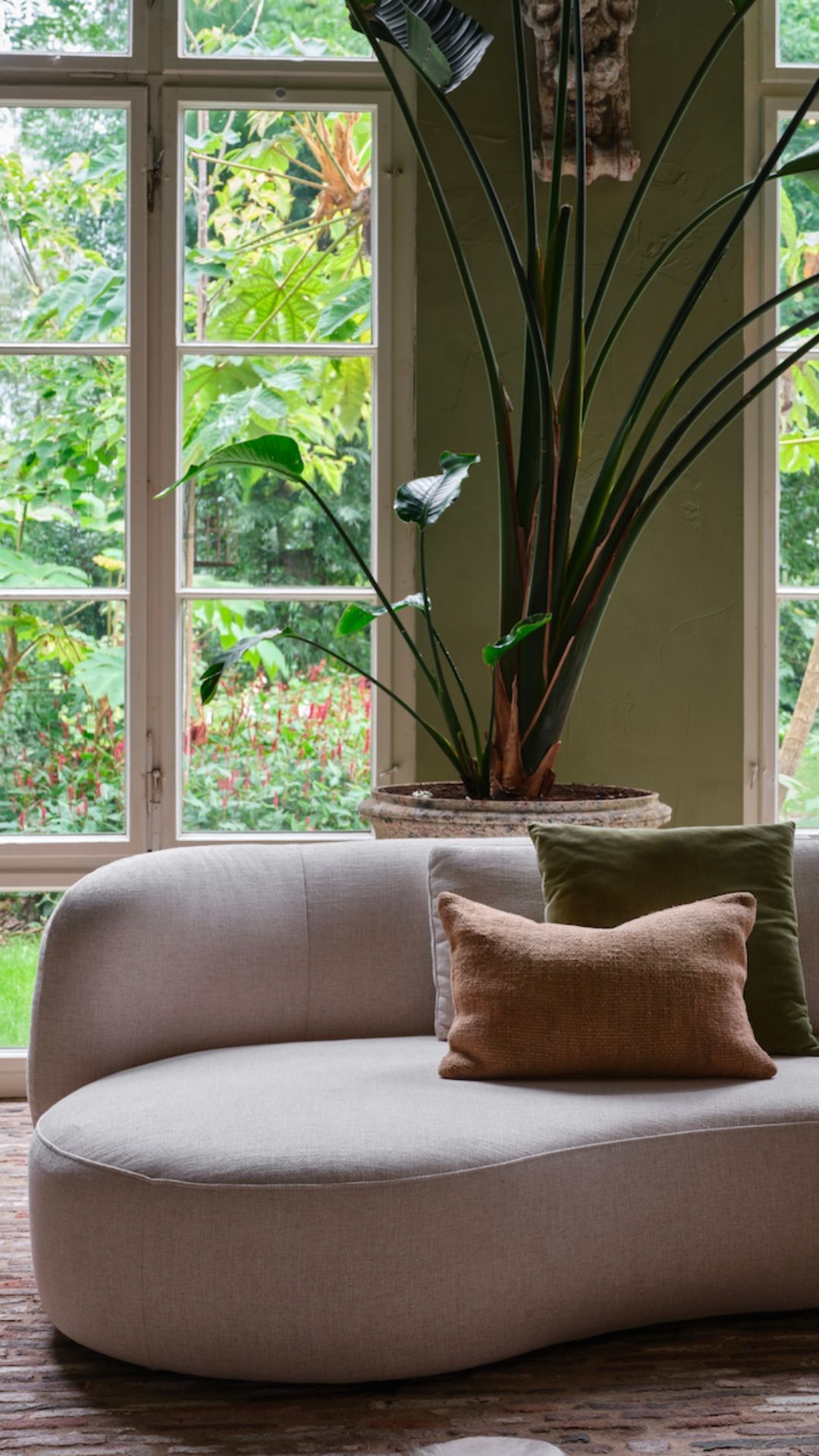 Organic Modern Woonkamer - sfeervolle woonkamer 5