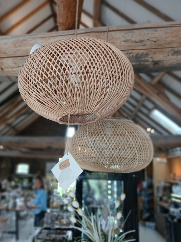 HKliving Bamboe Hanglamp Naturel