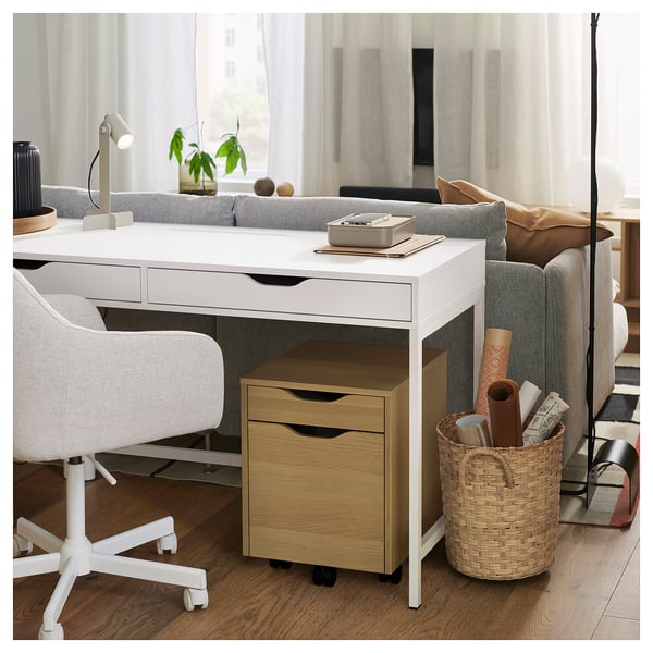 IKEA ALEX bureaulade-unit wit