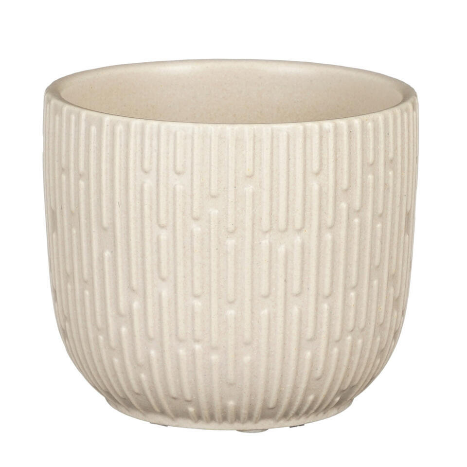 Keramische Plantenpot in Matte Aardetint