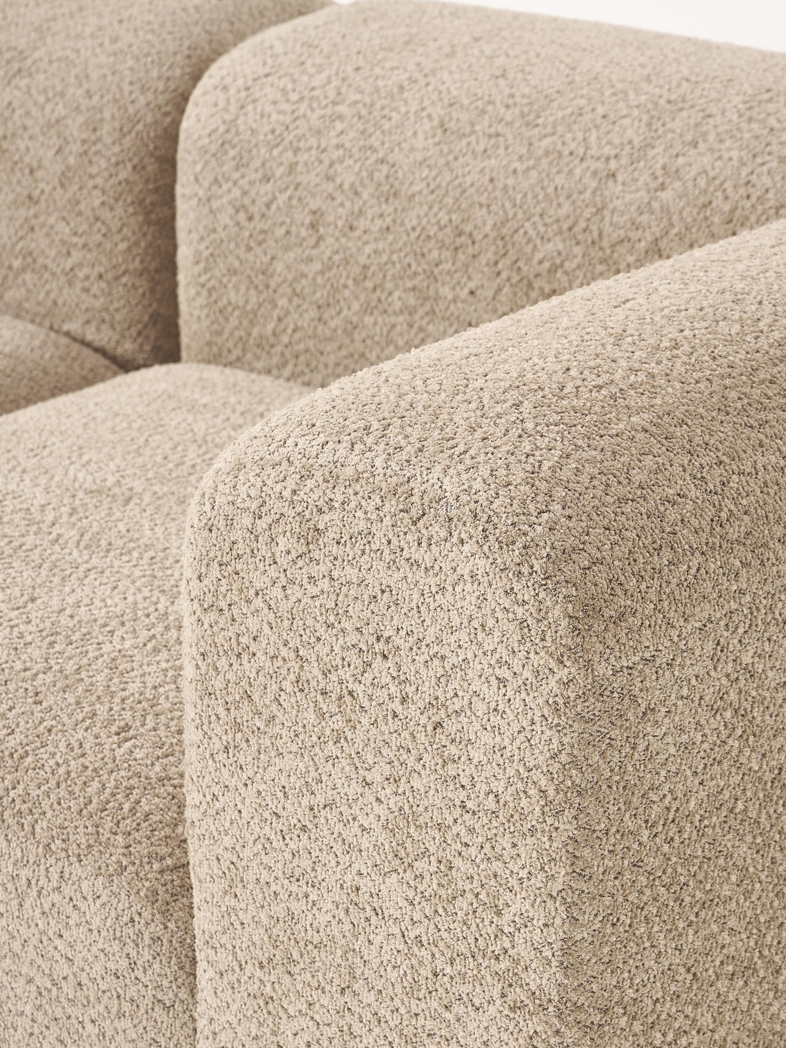 Modulaire Bank Bouclé Beige