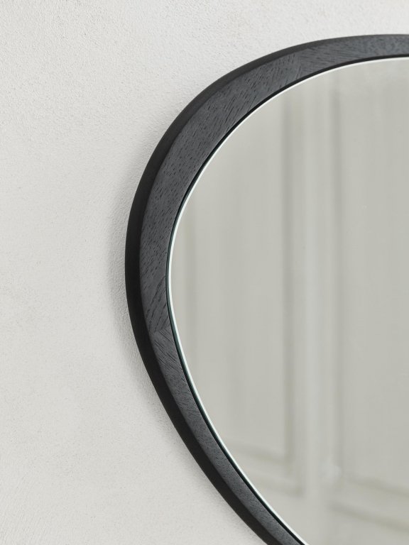 Bolia Rolf Spiegel Stalen Frame Matzwart